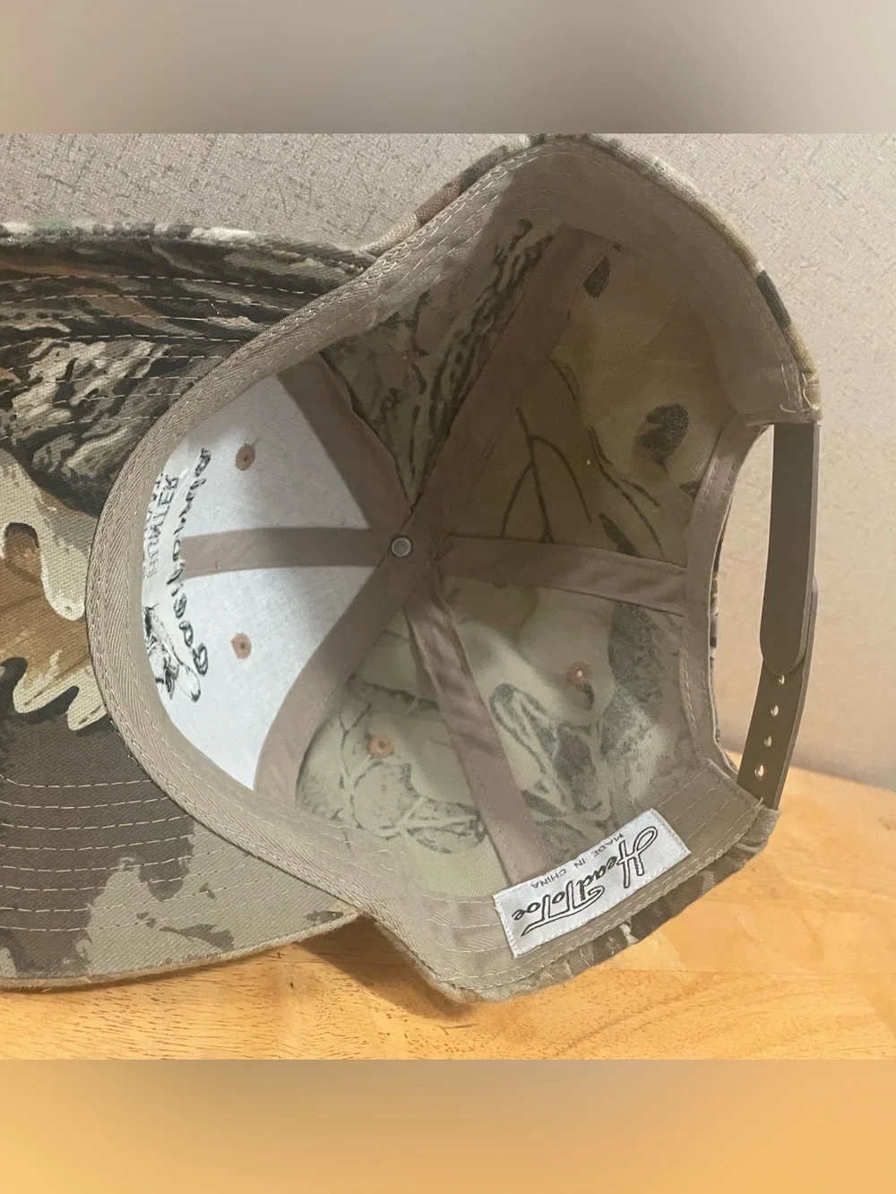 Vintage Camo California Hunter Education Ball Cap Quail